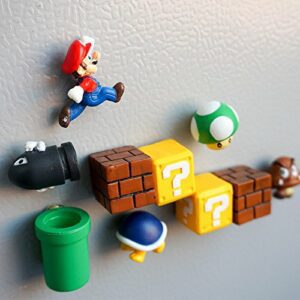 Imanes de Nevera Regerly de Super Mario en 3D.