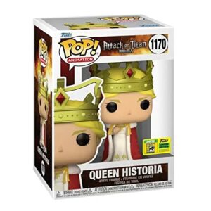 Figura de vinilo Funko Pop de Queen Historia con una corona dorada de "Attack on Titan."