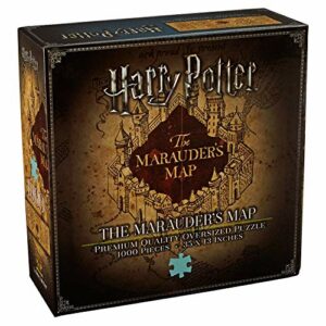 Caja del rompecabezas Mapa del Merodeador de Harry Potter de The Noble Collection.