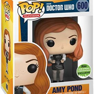 Figura de vinilo de Amy Pond de Doctor Who, modelo Funko Pop, edición ECCC 2018.