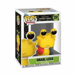 Funko Pop! TV: Figura de Lisa Simpson en forma de caracol de Los Simpsons.