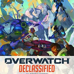 Portada de "Overwatch: Declassified - An Official History" con personajes del videojuego en acción.