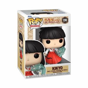 Figura Funko Pop de Kikyo de la serie animada Inuyasha en su caja.