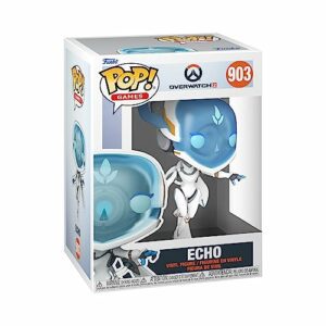 Figura Funko Pop! de Echo de Overwatch 2 en su caja.