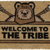 Zerbino de Star Wars con un Ewok y el texto "WELCOME TO THE TRIBE".