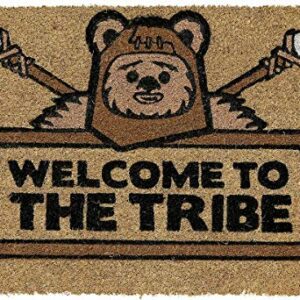 Zerbino de Star Wars con un Ewok y el texto "WELCOME TO THE TRIBE".